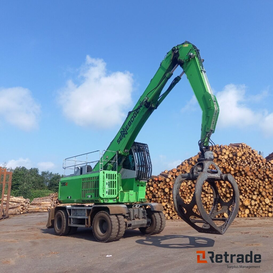 Sennebogen 735 E Hjullæsser. - Escavatore per movimentazione: foto 5 Sennebogen 735 E Hjullæsser. - Escavatore per movimentazione: foto 5