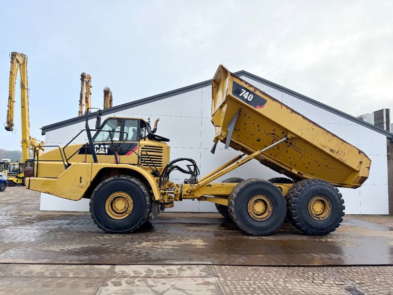 Dumper articolato Cat 740 - Automatic Greasing / Body Heating / AC: foto 14