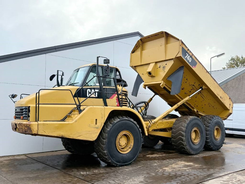 Dumper articolato Cat 740 - Automatic Greasing / Body Heating / AC: foto 13