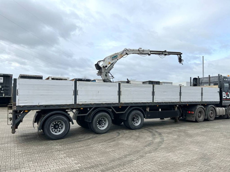 Pacton T3-003 Brick Trailer - Kennis 16000-R Crane - Semirimorchio cassonato/ Pianale: foto 4 Pacton T3-003 Brick Trailer - Kennis 16000-R Crane - Semirimorchio cassonato/ Pianale: foto 4