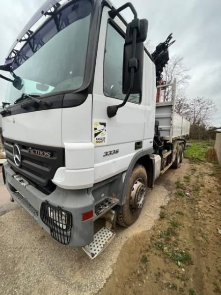 Mercedes Actros 3336 - Autocarro ribaltabile, Camion con gru: foto 3 Mercedes Actros 3336 - Autocarro ribaltabile, Camion con gru: foto 3