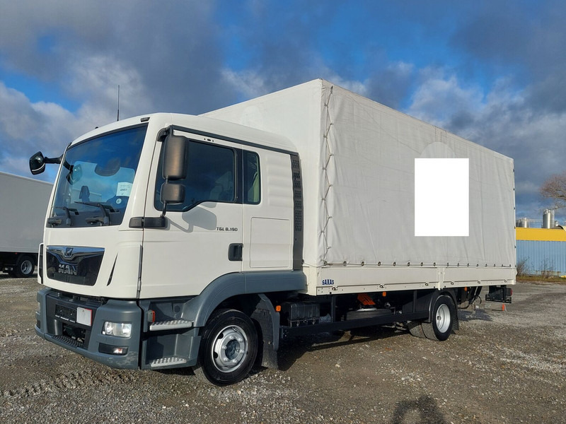 MAN TGL 8.190 L 4x2 Euro 6 LBW AHK - Camion centinato: foto 1 MAN TGL 8.190 L 4x2 Euro 6 LBW AHK - Camion centinato: foto 1