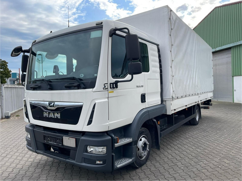 MAN TGL 8.190 L Bett Klima LBW TÜV NEU - Camion centinato: foto 1 MAN TGL 8.190 L Bett Klima LBW TÜV NEU - Camion centinato: foto 1