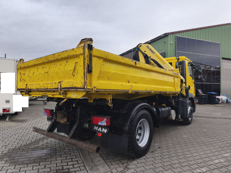 Autocarro ribaltabile, Camion con gru MAN TGM 18.290 4x2 BB Meiller Palfinger PK 14002EH D 14,5 m: foto 11