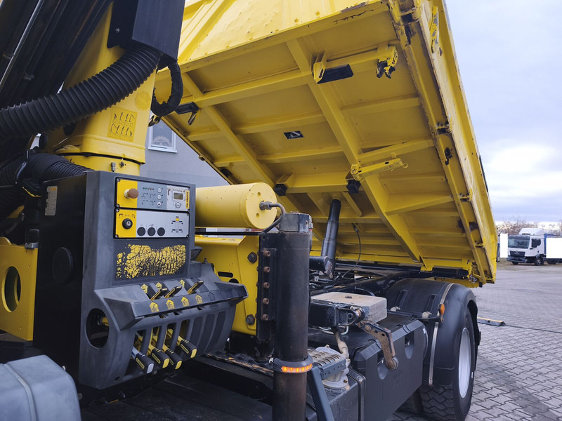 Autocarro ribaltabile, Camion con gru MAN TGM 18.290 4x2 BB Meiller Palfinger PK 14002EH D 14,5 m: foto 14