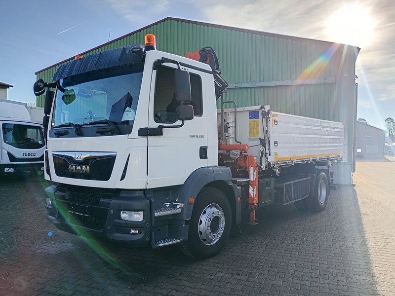MAN TGM 18.290 4x2 Kipper m. Atlas 126.3E-A3 10,6 m - Autocarro ribaltabile, Camion con gru: foto 4 MAN TGM 18.290 4x2 Kipper m. Atlas 126.3E-A3 10,6 m - Autocarro ribaltabile, Camion con gru: foto 4