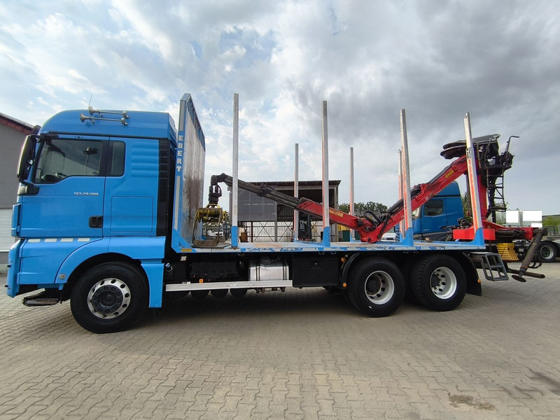 MAN TGX 26.500 Holz-LKW Euro6 6x4 Holztransporter m Palfinger (16) - Camion trasporto legname, Camion con gru: foto 5 MAN TGX 26.500 Holz-LKW Euro6 6x4 Holztransporter m Palfinger (16) - Camion trasporto legname, Camion con gru: foto 5