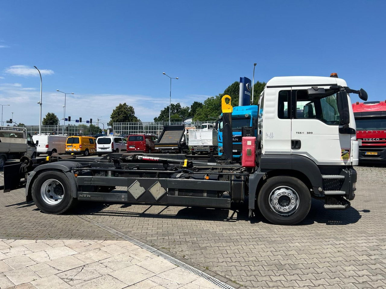 MAN TGS 18.320 NO Rust / Multilift Joab / BIG Wheelbase - Autocarro portacontainer/ Caisse interchangeable: foto 4 MAN TGS 18.320 NO Rust / Multilift Joab / BIG Wheelbase - Autocarro portacontainer/ Caisse interchangeable: foto 4