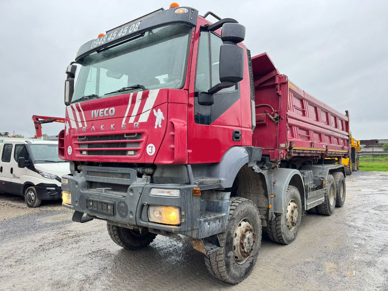 Iveco Eurotrakker AD410T44W 8X8 bordmatic tipper - spring - Autocarro ribaltabile: foto 1 Iveco Eurotrakker AD410T44W 8X8 bordmatic tipper - spring - Autocarro ribaltabile: foto 1