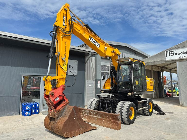 JCB JS175W - 2019 Year - 6640 Hours - Stabilizers - Escavatore gommato: foto 1 JCB JS175W - 2019 Year - 6640 Hours - Stabilizers - Escavatore gommato: foto 1