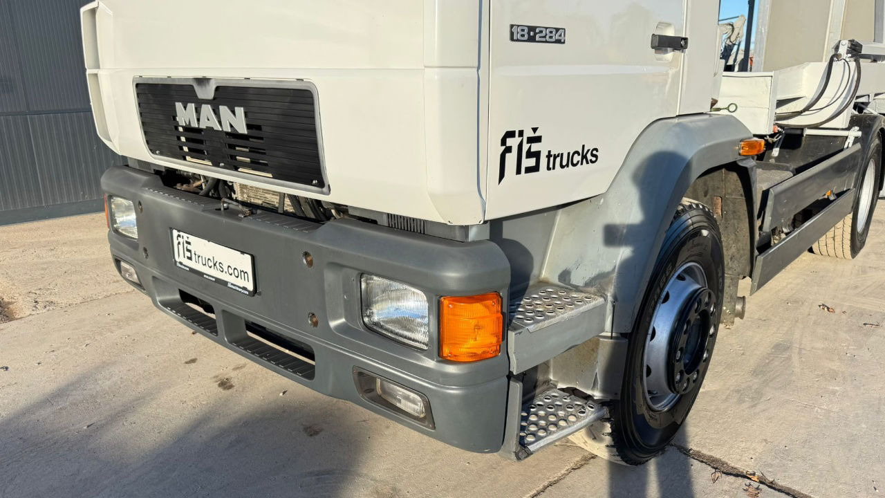 MAN 18.284 LK 4x2 absetz tipper - euro 2 - Autocarro portacontainer/ Caisse interchangeable: foto 2 MAN 18.284 LK 4x2 absetz tipper - euro 2 - Autocarro portacontainer/ Caisse interchangeable: foto 2