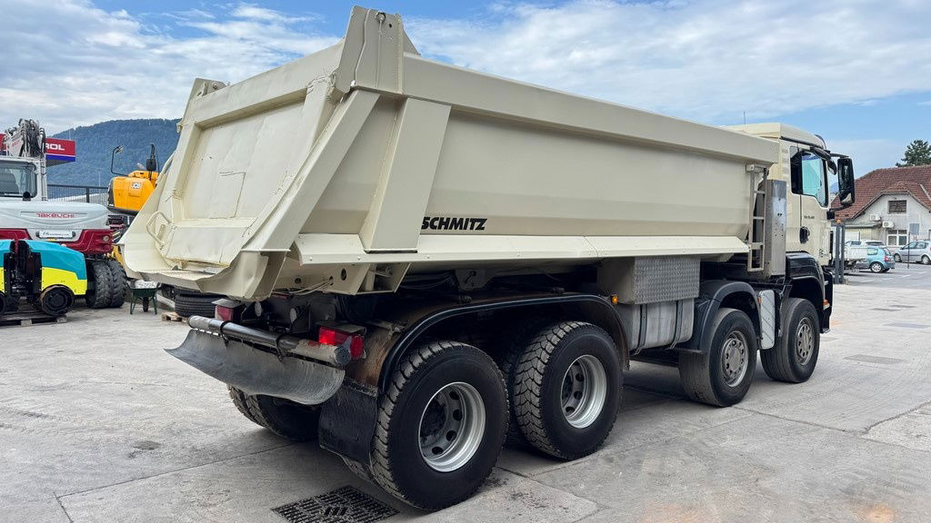MAN TGS 35.480 8x4 schmitz dumper tipper - Autocarro ribaltabile: foto 5 MAN TGS 35.480 8x4 schmitz dumper tipper - Autocarro ribaltabile: foto 5