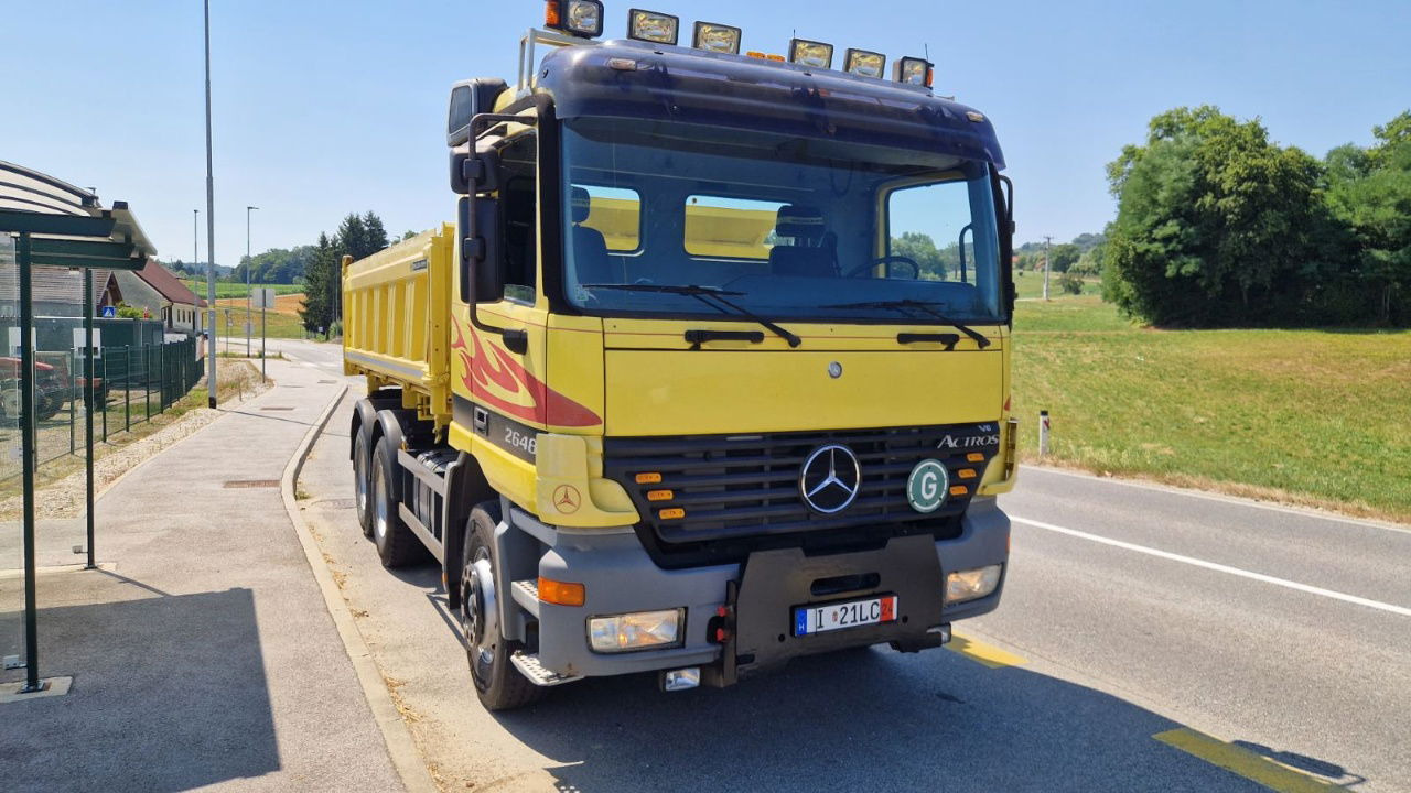 Mercedes-Benz Actros 2648 K 6X4 meiller bordmatic - air condition - Autocarro ribaltabile: foto 4 Mercedes-Benz Actros 2648 K 6X4 meiller bordmatic - air condition - Autocarro ribaltabile: foto 4