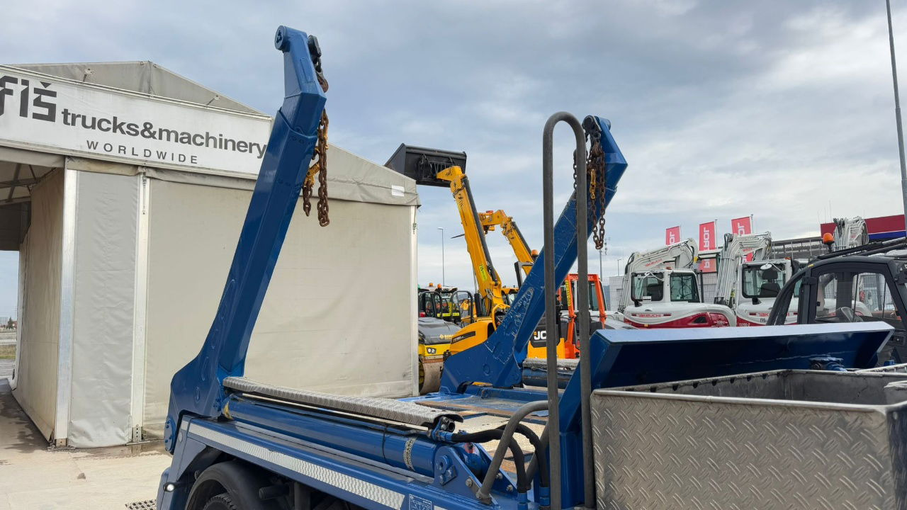 Renault 16.280 4X2 meiller absetz tipper - Autocarro portacontainer/ Caisse interchangeable: foto 4 Renault 16.280 4X2 meiller absetz tipper - Autocarro portacontainer/ Caisse interchangeable: foto 4