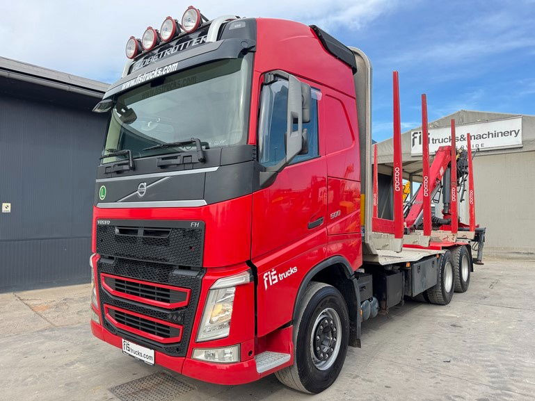 Volvo FH 500 6x4 forest truck - Epsilon 110Z - scissors - Autocarro portacontainer/ Caisse interchangeable: foto 1 Volvo FH 500 6x4 forest truck - Epsilon 110Z - scissors - Autocarro portacontainer/ Caisse interchangeable: foto 1
