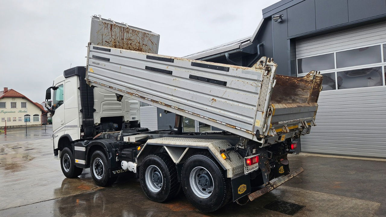 Autocarro ribaltabile Volvo FH13 500 8x4 - meiller tipper - 1st owner - bordmatic: foto 7