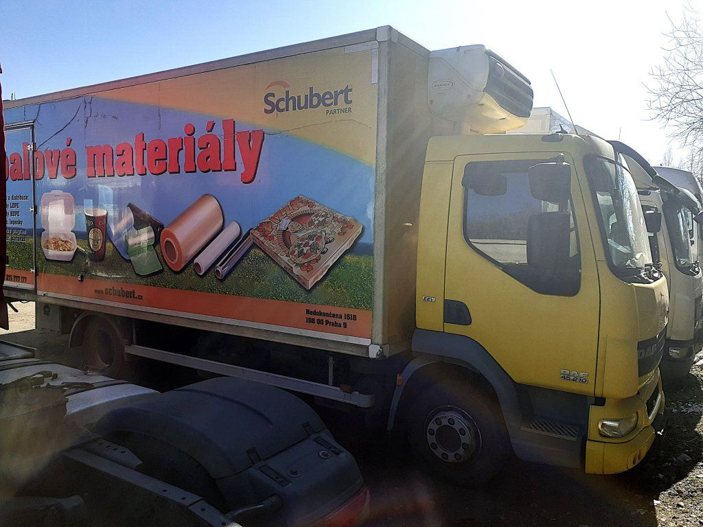 DAF LF45.210 mit Carrier Motorschaden engineproblem - Autocarro frigorifero: foto 1 DAF LF45.210 mit Carrier Motorschaden engineproblem - Autocarro frigorifero: foto 1