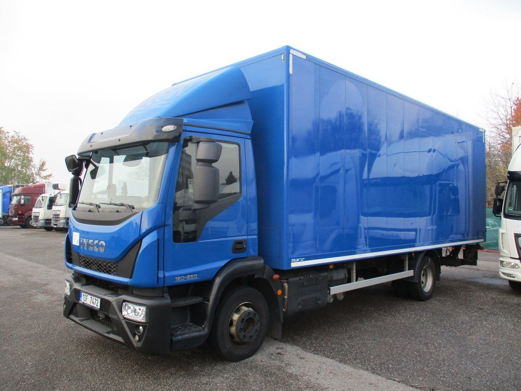 Iveco 120E25 mit LBW - Autocarro furgonato: foto 1 Iveco 120E25 mit LBW - Autocarro furgonato: foto 1