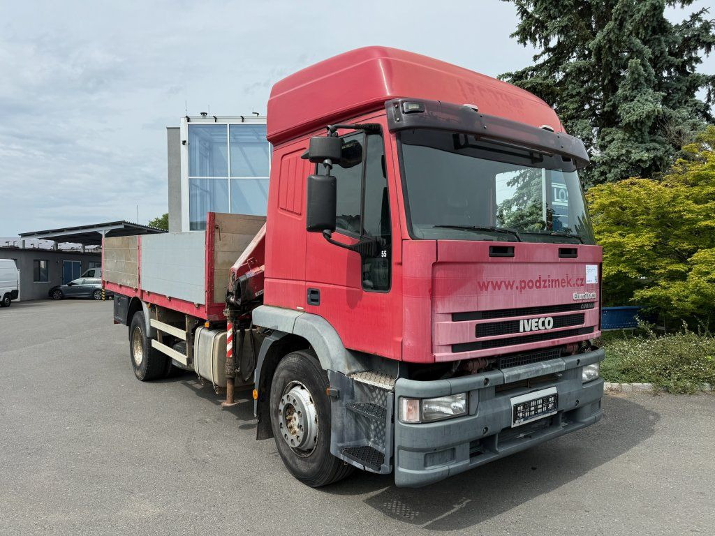 Iveco 190E35 EURO 1 Kran PM10 - Camion con gru: foto 2 Iveco 190E35 EURO 1 Kran PM10 - Camion con gru: foto 2