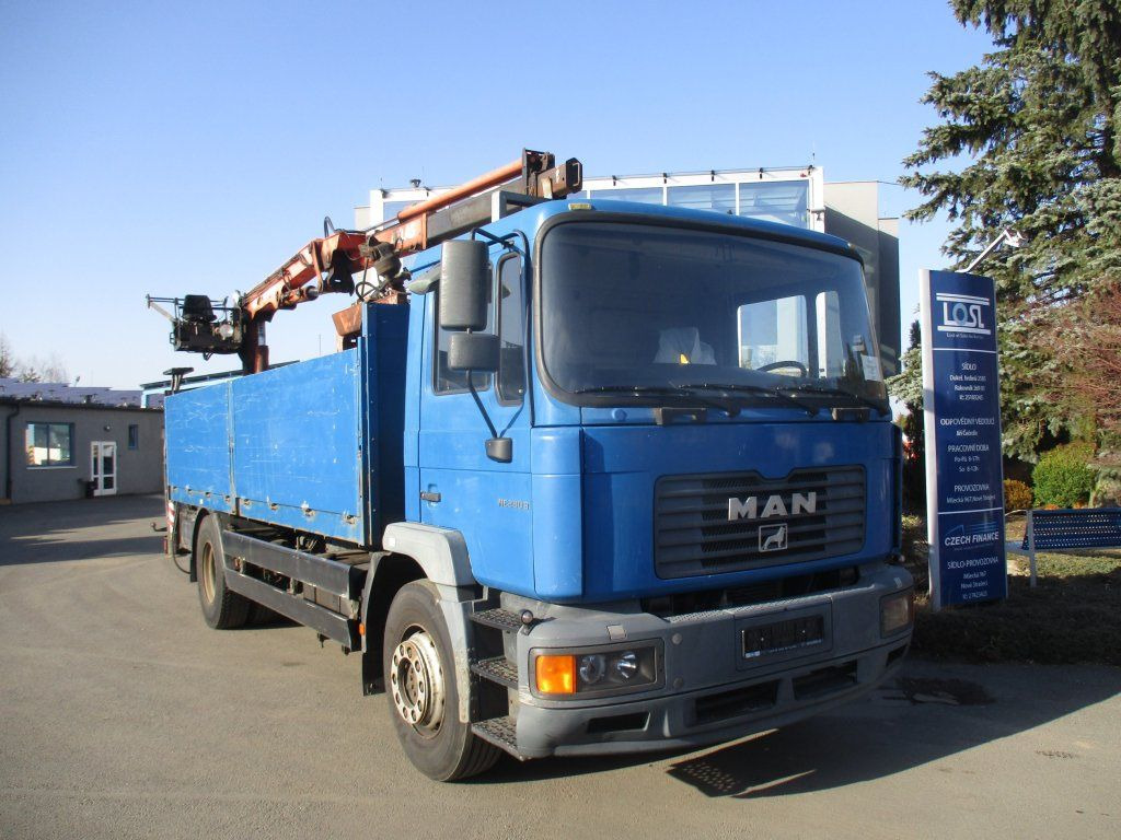 MAN 12.284 EURO 2 ATLAS - Camion con gru: foto 2 MAN 12.284 EURO 2 ATLAS - Camion con gru: foto 2
