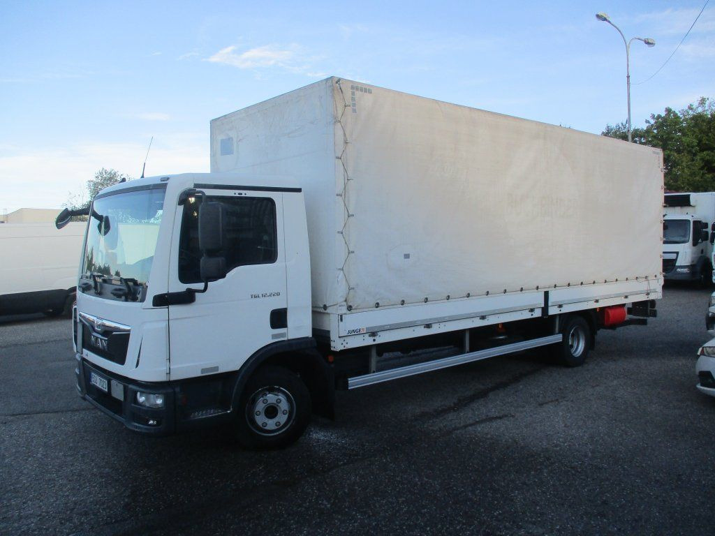 MAN TGL 12.220 - Camion centinato: foto 1 MAN TGL 12.220 - Camion centinato: foto 1