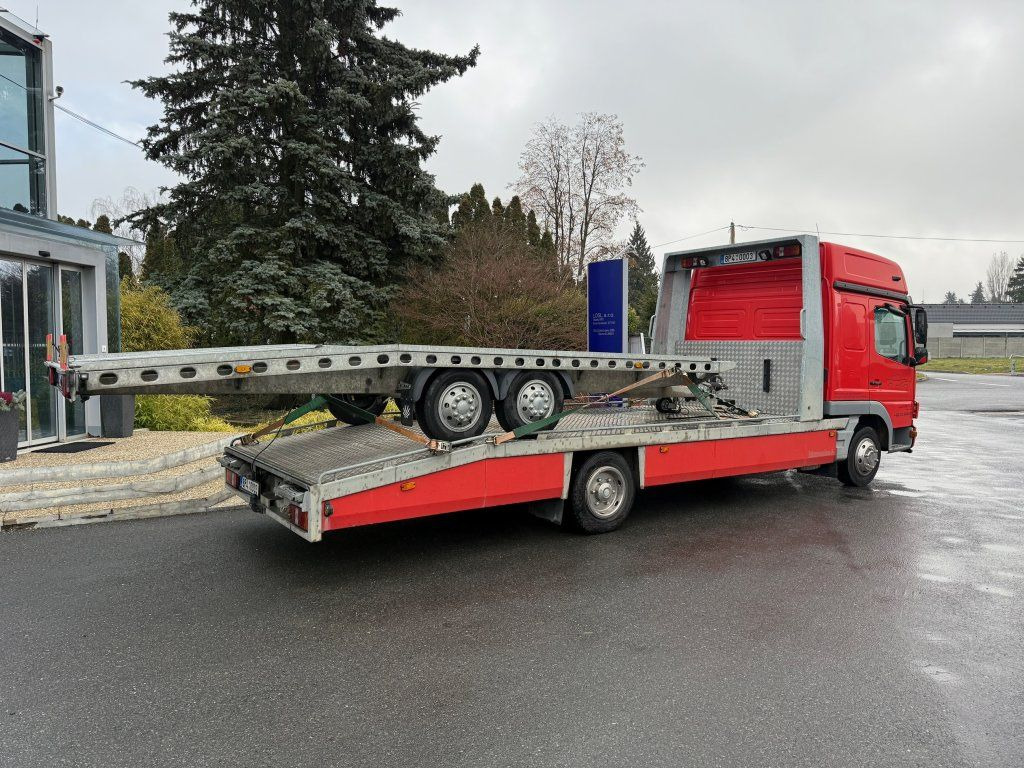 Mercedes-Benz 818 Atego EURO 3 + trailer VAPP 2020 year - Camion bisarca: foto 3 Mercedes-Benz 818 Atego EURO 3 + trailer VAPP 2020 year - Camion bisarca: foto 3