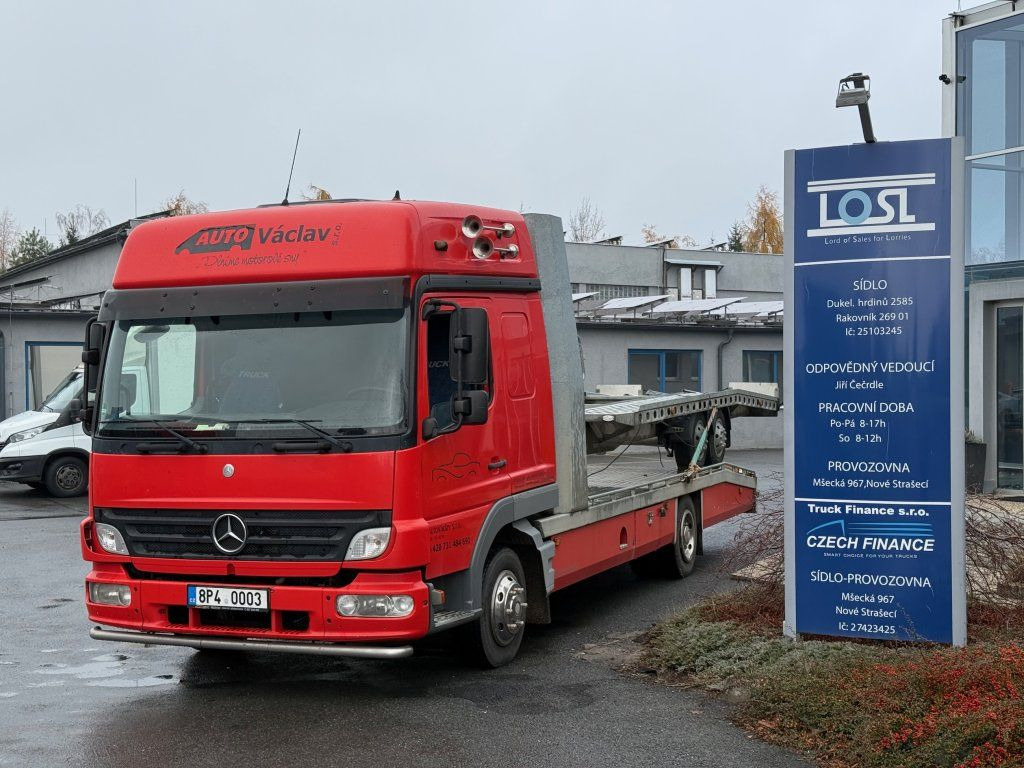 Mercedes-Benz 818 Atego EURO 3 + trailer VAPP 2020 year - Camion bisarca: foto 1 Mercedes-Benz 818 Atego EURO 3 + trailer VAPP 2020 year - Camion bisarca: foto 1