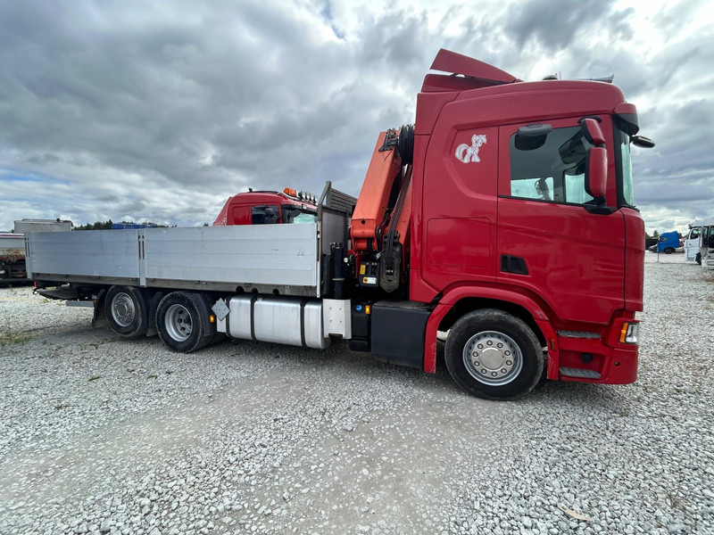Scania R 450 | Palfinger PK 26002 | TULOSSA - Autocarro con pianale/ Cassone fisso, Camion con gru: foto 4 Scania R 450 | Palfinger PK 26002 | TULOSSA - Autocarro con pianale/ Cassone fisso, Camion con gru: foto 4