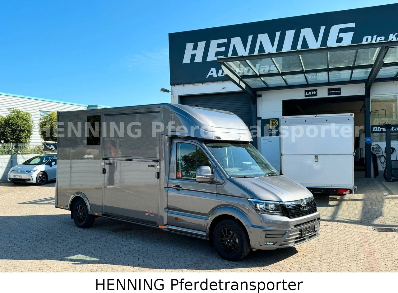MAN TGE 3 - Sitzer *KLIMA PFERDEABTEIL* - Autocarro trasporto bestiame: foto 1 MAN TGE 3 - Sitzer *KLIMA PFERDEABTEIL* - Autocarro trasporto bestiame: foto 1
