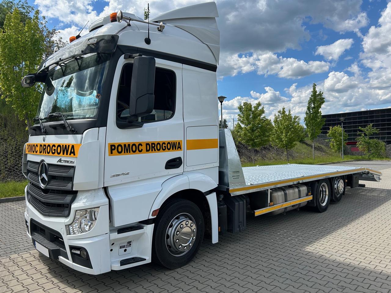 MERCEDES-BENZ Actros 2542 / 2019 / NEW Galvanized tow truck 2025 /9.5m - Autocarro trasporto automezzi: foto 1 MERCEDES-BENZ Actros 2542 / 2019 / NEW Galvanized tow truck 2025 /9.5m - Autocarro trasporto automezzi: foto 1
