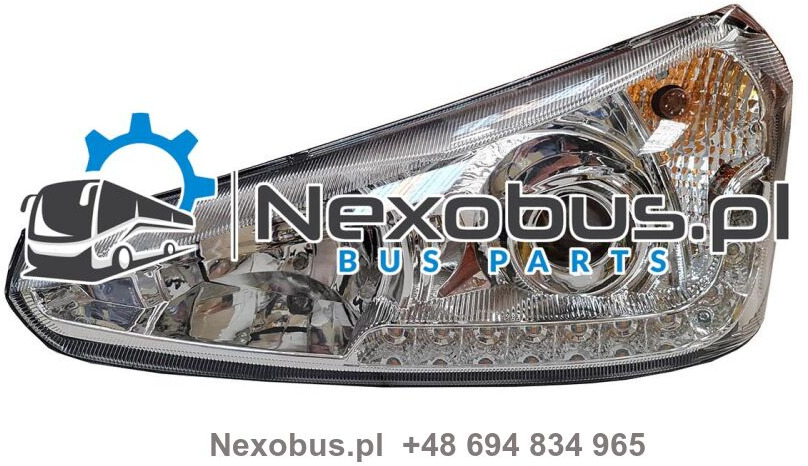 Reflektor Scania Irizar PB z lampa do jazdy dziennej i kierunkowskazem LED lewa - Fanale per Autobus: foto 1 Reflektor Scania Irizar PB z lampa do jazdy dziennej i kierunkowskazem LED lewa - Fanale per Autobus: foto 1