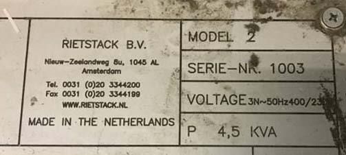 Macchina da stampa Block gluing machine Rietstack model 2: foto 9