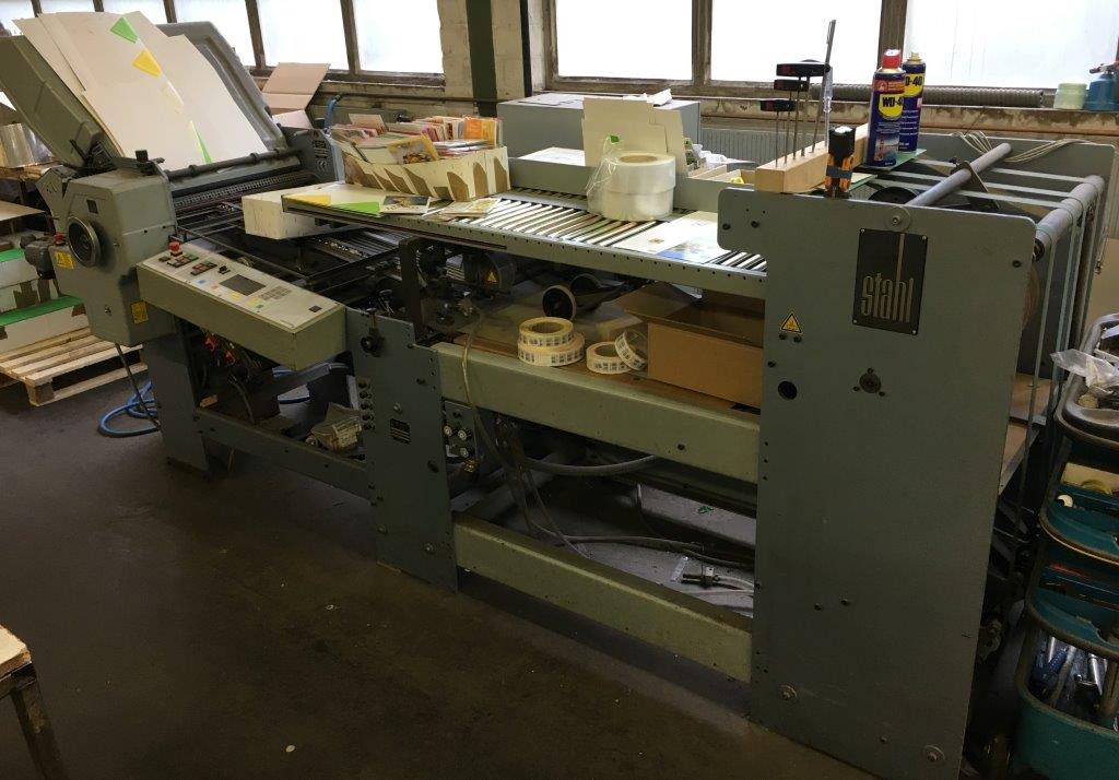 Four buckle plate folder with round pile feeder steel TD 52-4-RD with stream delivery - Piegatrice: foto 2 Four buckle plate folder with round pile feeder steel TD 52-4-RD with stream delivery - Piegatrice: foto 2