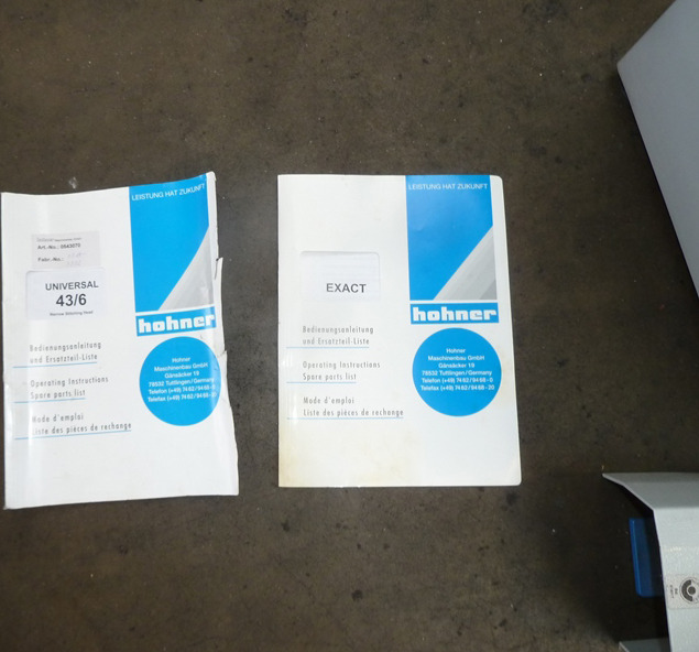 HOHNER EXACT multi-head block and booklet wire stapling machine for normal stapling - Macchina da stampa: foto 3 HOHNER EXACT multi-head block and booklet wire stapling machine for normal stapling - Macchina da stampa: foto 3