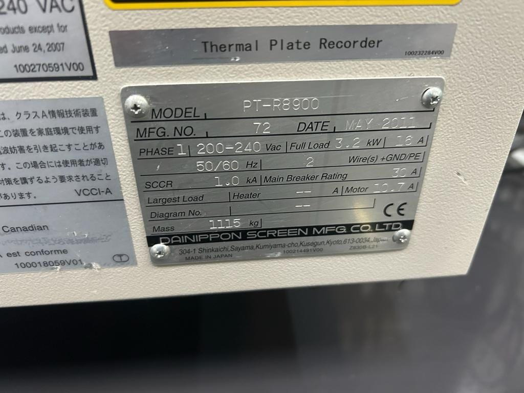 HighSpeed thermal CTP Agfa Avalon N8-60 with MAL, Apogee Rip and Nela Autopunch - Macchina da stampa: foto 5 HighSpeed thermal CTP Agfa Avalon N8-60 with MAL, Apogee Rip and Nela Autopunch - Macchina da stampa: foto 5