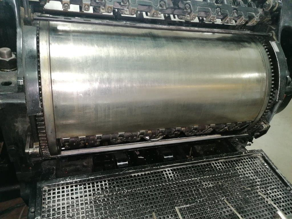 Rilegatrice Original Heidelberg Zylinder OHZ SBB size 56 x 82 cm only for die cutting: foto 7