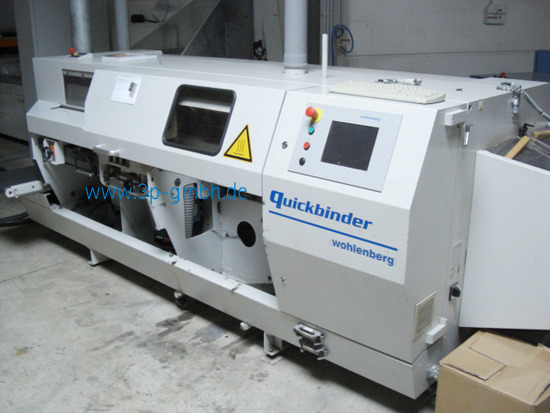 Perfect Binder Wohlenberg Quickbinder with PUR and Gazingunit - Macchina da stampa: foto 1 Perfect Binder Wohlenberg Quickbinder with PUR and Gazingunit - Macchina da stampa: foto 1