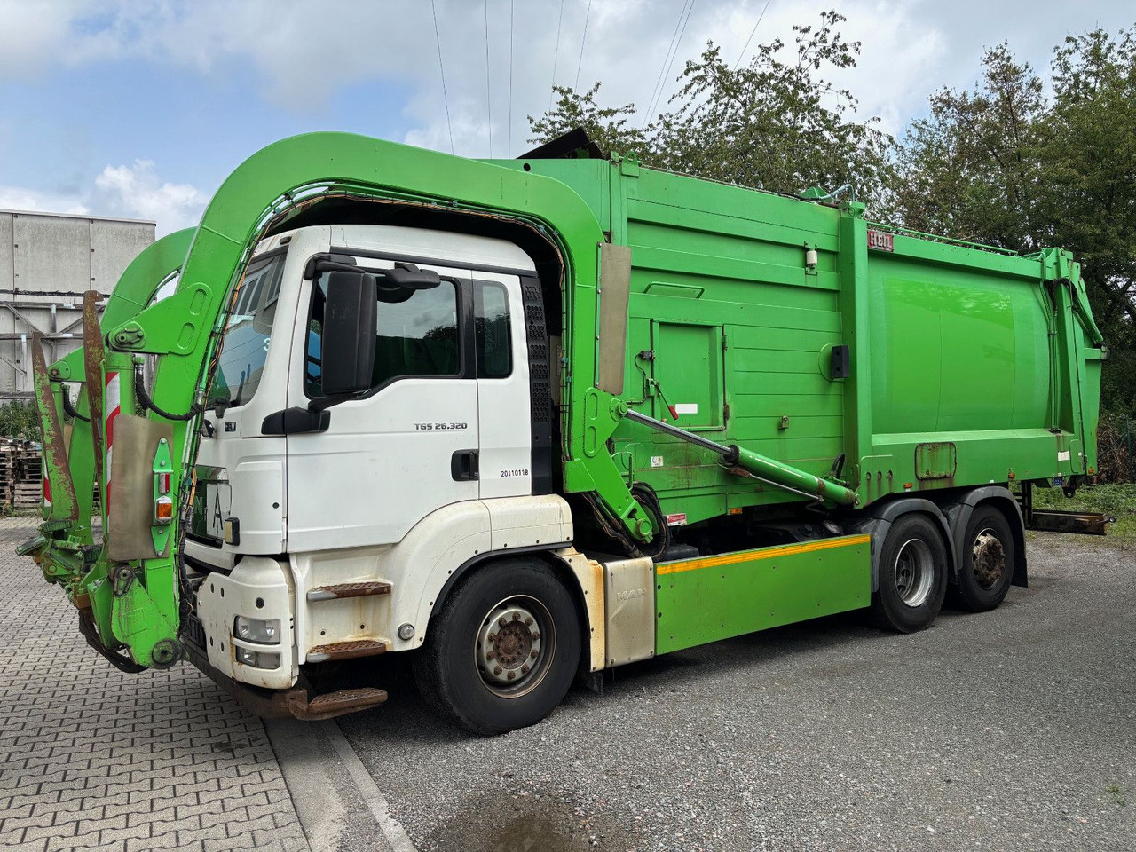 MAN TGS 26.320 EEV Heil Aufbau/Frontlader/Lift - Camion immondizia: foto 2 MAN TGS 26.320 EEV Heil Aufbau/Frontlader/Lift - Camion immondizia: foto 2
