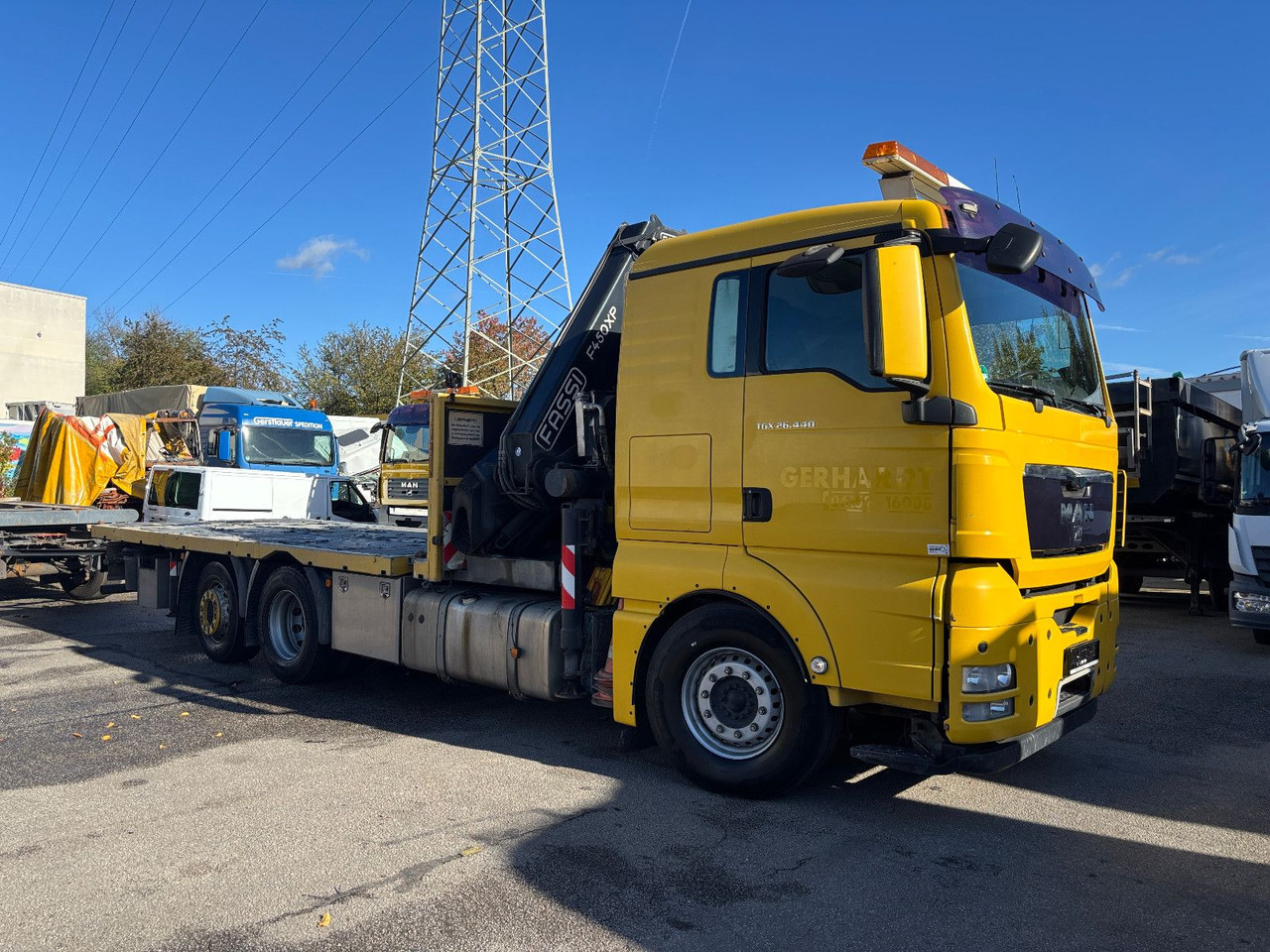 Leasing di  MAN TGX 26.440 FASSI F450XP Containeraufn./Lenkachse MAN TGX 26.440 FASSI F450XP Containeraufn./Lenkachse: foto 9