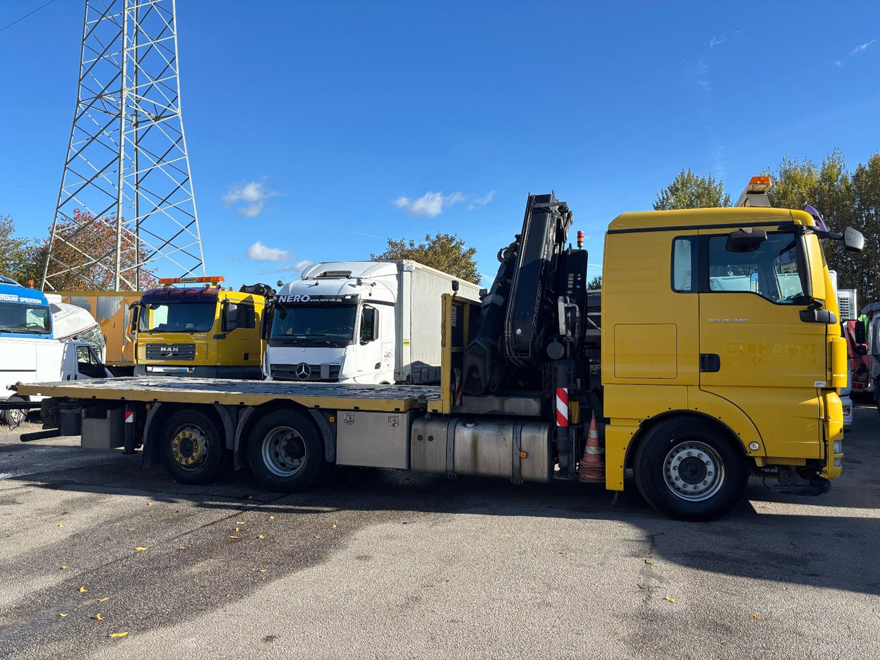 Leasing di  MAN TGX 26.440 FASSI F450XP Containeraufn./Lenkachse MAN TGX 26.440 FASSI F450XP Containeraufn./Lenkachse: foto 8