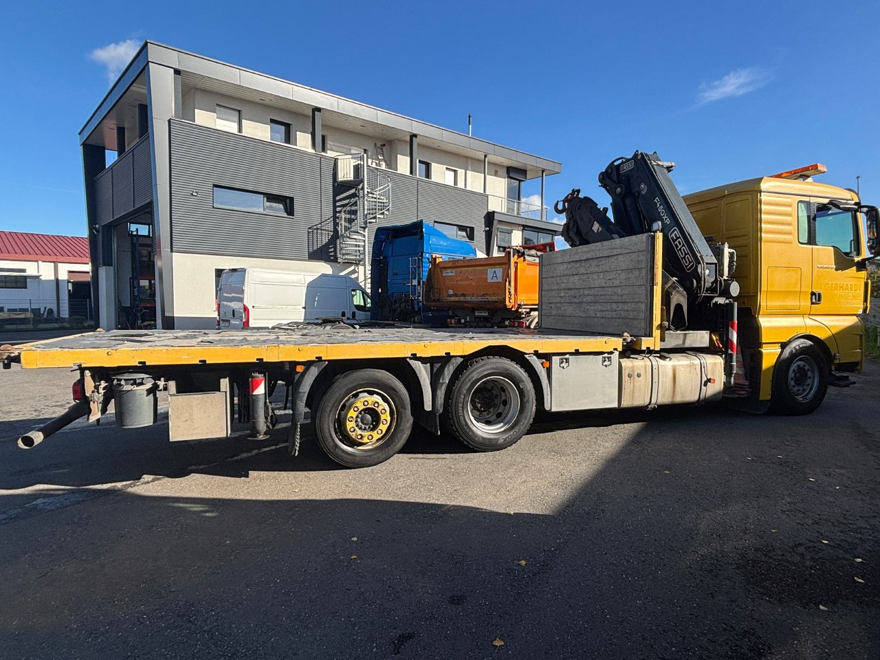 MAN TGX 26.440 FASSI F450XP Containeraufn./Lenkachse - Camion con gru: foto 2 MAN TGX 26.440 FASSI F450XP Containeraufn./Lenkachse - Camion con gru: foto 2