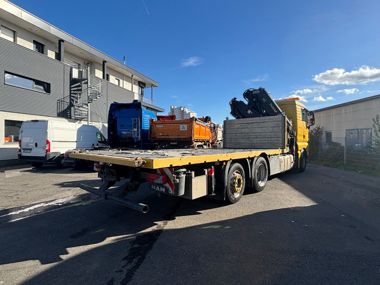 Leasing di  MAN TGX 26.440 FASSI F450XP Containeraufn./Lenkachse MAN TGX 26.440 FASSI F450XP Containeraufn./Lenkachse: foto 12