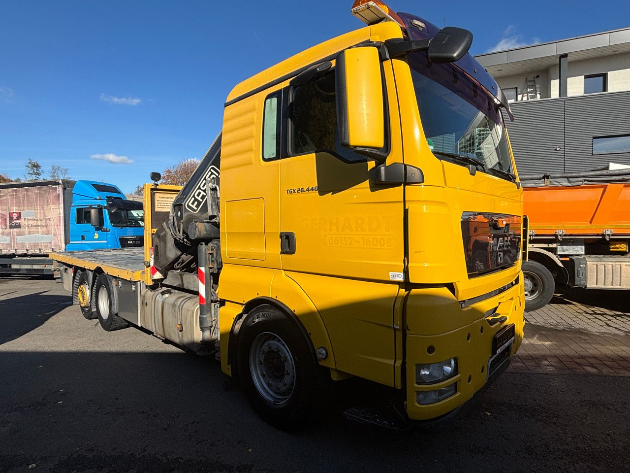 Leasing di  MAN TGX 26.440 FASSI F450XP Containeraufn./Lenkachse MAN TGX 26.440 FASSI F450XP Containeraufn./Lenkachse: foto 10