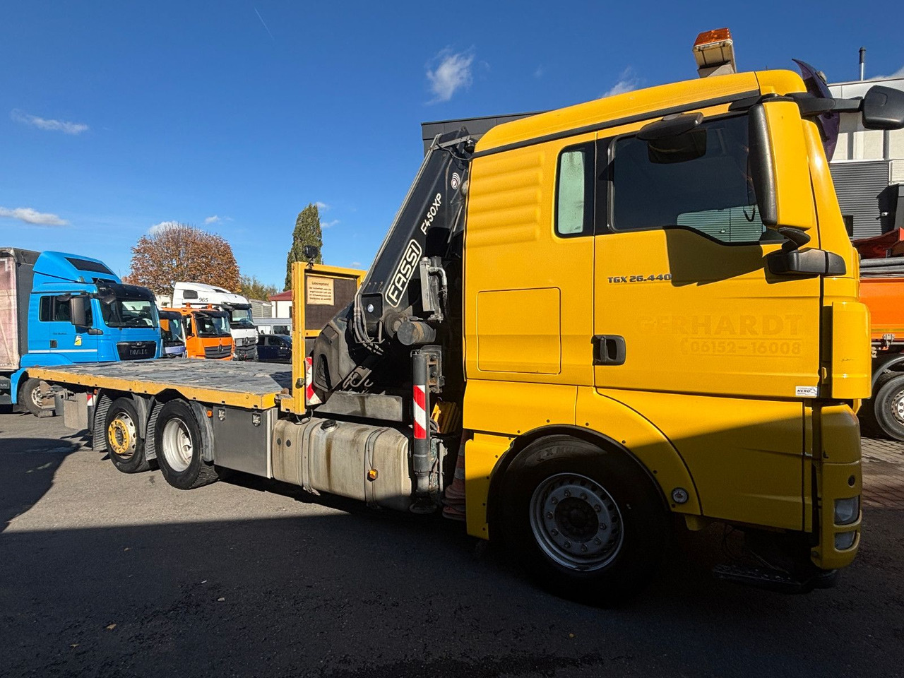 Leasing di  MAN TGX 26.440 FASSI F450XP Containeraufn./Lenkachse MAN TGX 26.440 FASSI F450XP Containeraufn./Lenkachse: foto 11