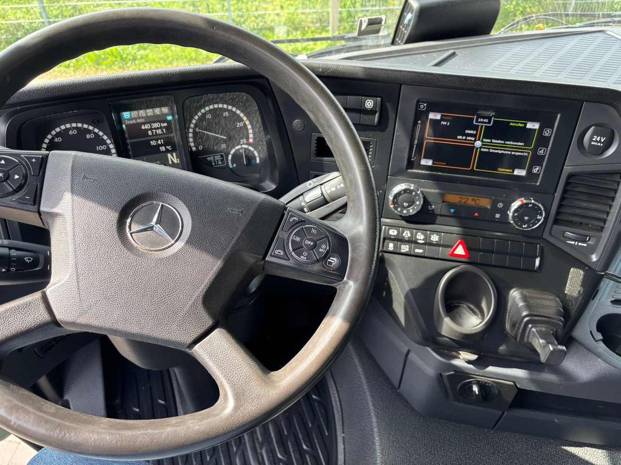 Camion trasporto legname, Camion con gru Mercedes-Benz Arocs 6x4/Kran Cranab TZ 12.2: foto 11