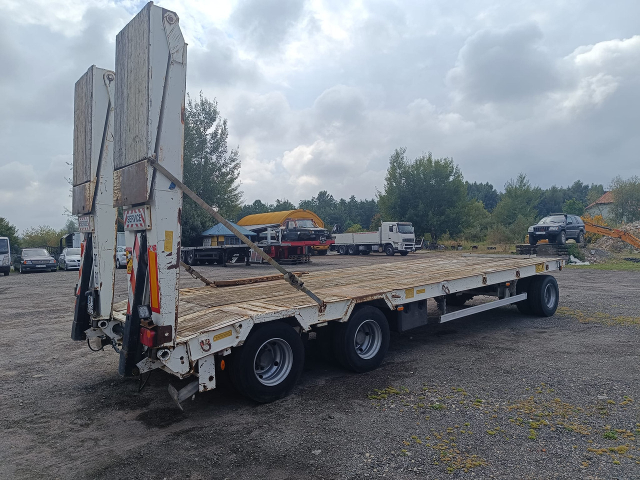 ACTM 3 osie 8m x 2,55 m lad 25 T - Rimorchio pianale ribassato: foto 3 ACTM 3 osie 8m x 2,55 m lad 25 T - Rimorchio pianale ribassato: foto 3