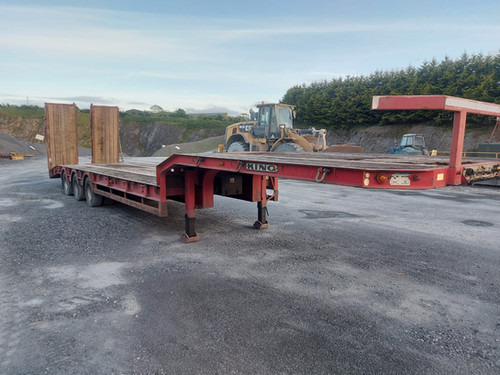 2012 King Low Loader Trailer - Semirimorchio pianale ribassato: foto 1 2012 King Low Loader Trailer - Semirimorchio pianale ribassato: foto 1