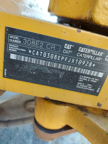 Miniescavatore 2019 Caterpillar 308E2CR: foto 11