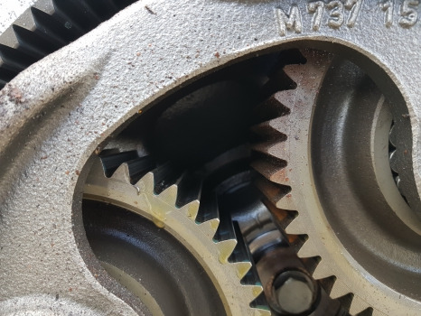 Asse posteriore Fendt 724 S4, 718 S4, 720 S4, 722 S4, Rear Axle Hub Complete H737150150010: foto 10