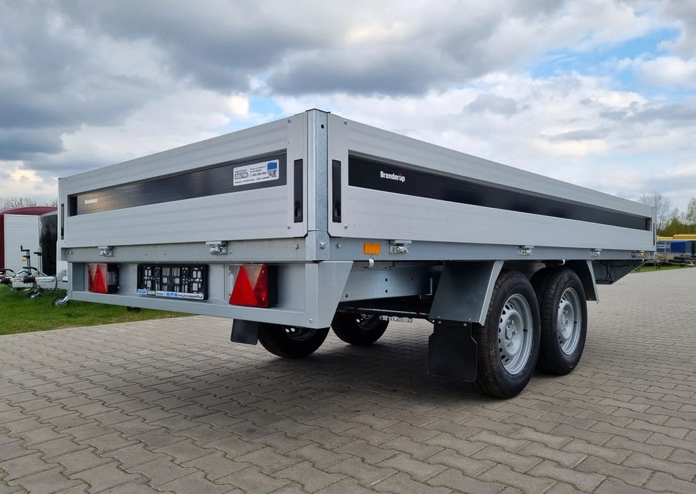 BRENDERUP 5375 ATB - 375 x 180 cm / 2500 kg - przyczepa skrzyniowa budowlana transportowa ciężarowa - Rimorchio pianale/ Cassonato: foto 3 BRENDERUP 5375 ATB - 375 x 180 cm / 2500 kg - przyczepa skrzyniowa budowlana transportowa ciężarowa - Rimorchio pianale/ Cassonato: foto 3